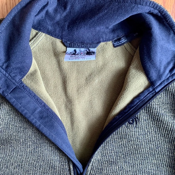 Spyder Fleece Pull Over 1/4 Zip - Picture 3 of 3